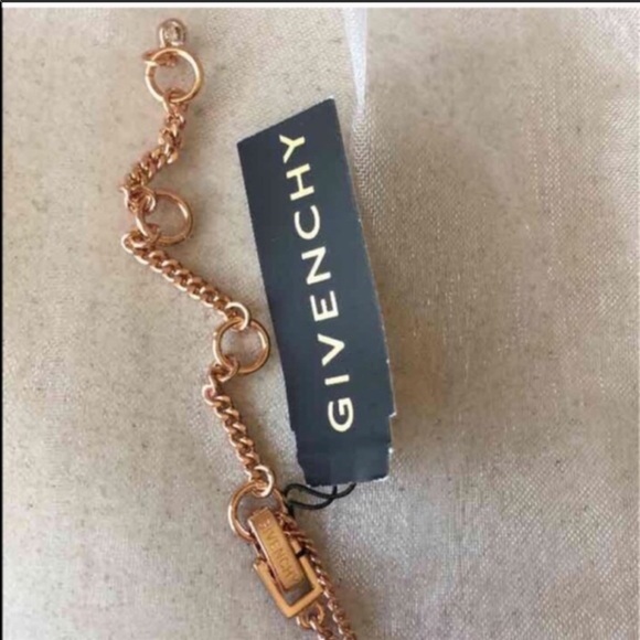 Givenchy Rosegold tone crystal necklace - Picture 5 of 5